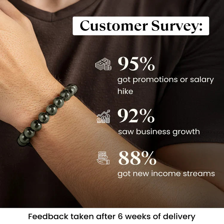 Money Magnet - Pyrite Natural Stone Bracelet