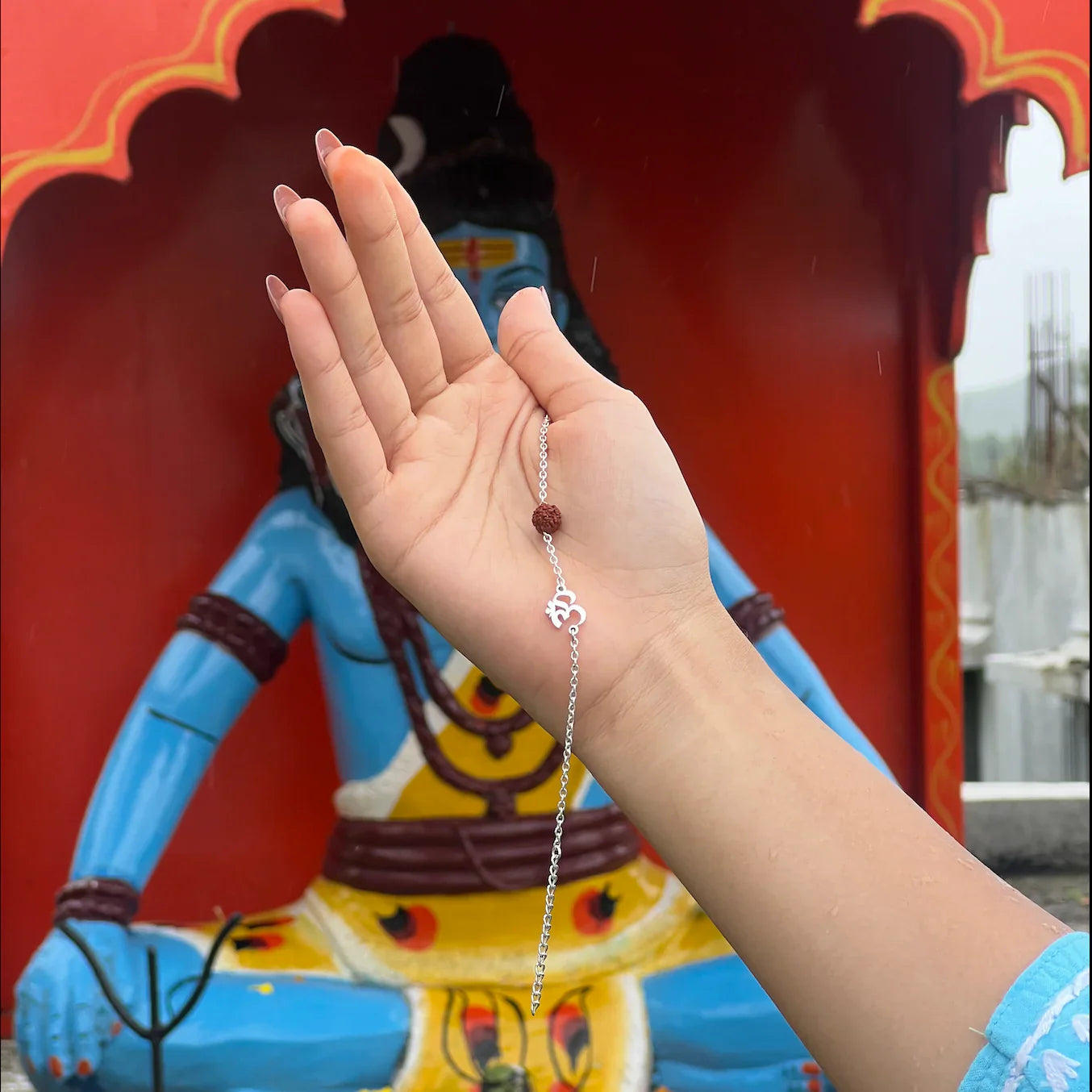 Om Rudraksha Bracelet